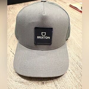 Brixton Charcoal/blue Mesh Cap